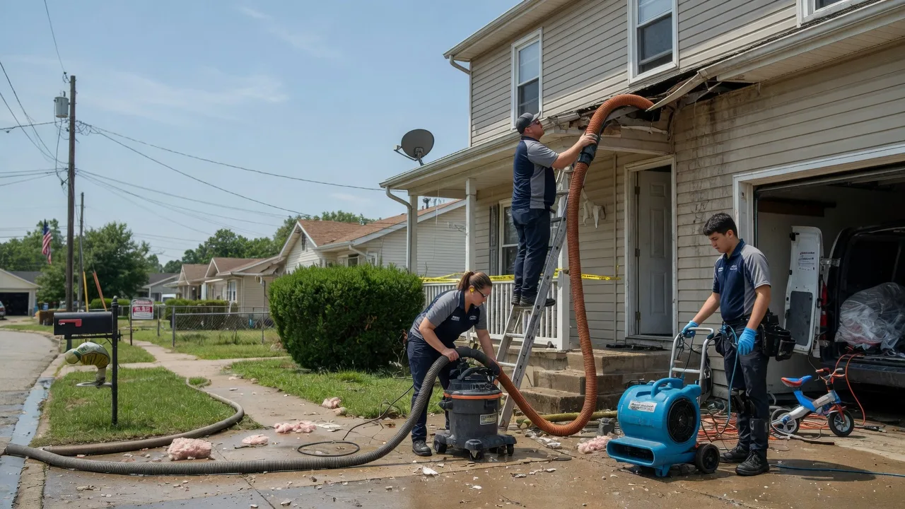 Water Damage Restoration in Kaufman, TX near me